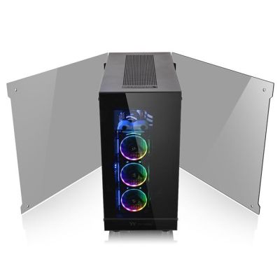 13. Thermaltake View 91 RGB TG CA-1I9-00F1WN-00 Gehäuse (ATX, Extended ATX, Micro ATX, Mini ITX, XL-ATX; Schwarz)