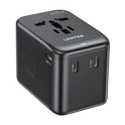 8. UNITEK Reiseladegerät EU/US/UK/AUS GAN PD 65W