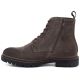 7. Herren-Ankle-Boots aus Leder, ungefüttert, Wildleder, braun, Big Star UU174220