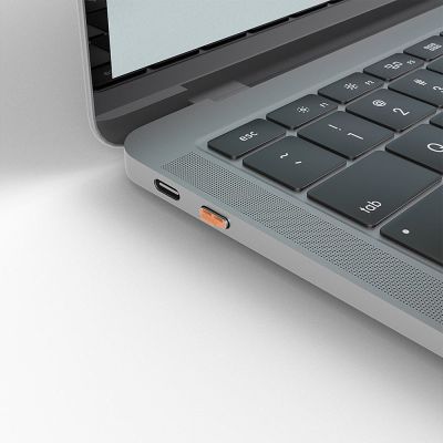 5. LINDY USB Typ C Port Schloss orange 10 Stück
