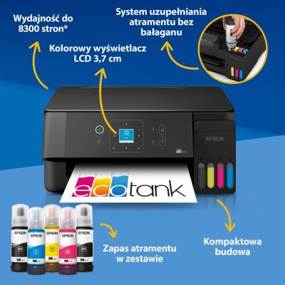 3. Epson EcoTank L3361 Multifunktionsdrucker