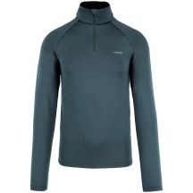 VIKING Jukon Herren-Sweatshirt mit halbem Reißverschluss, Grau, Größe M