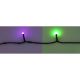 20. Weihnachtsbaumbeleuchtung, 96 LED RGB-Lichterkette mit Fernbedienung