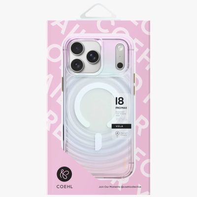 4. Uniq Coehl Vela Magnetische Ladehülle für iPhone 18 Pro Max / 17 Pro Max – Mehrfarbig