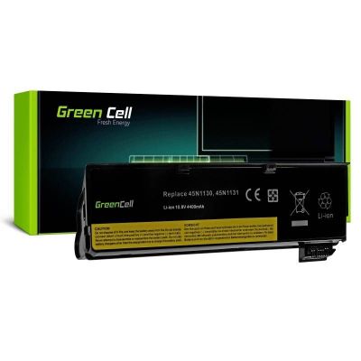 3. GREEN CELL AKKU LE57V2 121500214 FÜR LENOVO THINKPAD T440 T450 T460 T550 T560 W550S X240 X260 L450 L470 4400 mAh 10,8 V