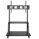 17. Neomounts NS-M4000BLACK Schildhalterung 2,67 m (105") Schwarz