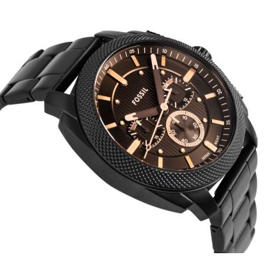 3. FOSSIL Machine FS6097 Herrenuhr + Box