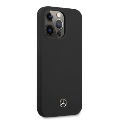 5. Mercedes Silicone Line MagSafe Hülle für iPhone 13 Pro / iPhone 13 - Schwarz