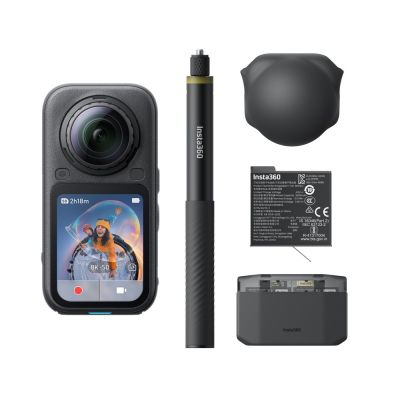 2. Insta360 X6 Essentials Bundle 120MP 8K Ultra HD Sportkamera 25,4/1,1 mm (1/1,1") Wi-Fi 196g