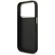 7. Guess Grained Big 4G Classic Logo Hülle für iPhone 17 Pro - Schwarz
