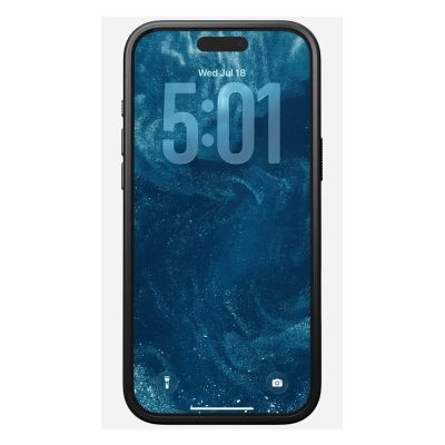 4. Nomad Moderne Lederhülle für 17,5 cm (6,9") Mobiltelefone, Burgunderrot