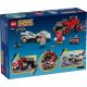2. LEGO Sonic the Hedgehog 77118 – Silver im Auto gegen Knuckles im Monstertruck