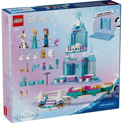 2. LEGO Disney Princess 43281 Elsas Eisschloss und Schlittenfahrt