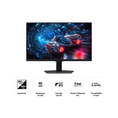 4. Samsung Odyssey G7 OLED-Monitor 27" LS27FG702EUXEN 180/360Hz