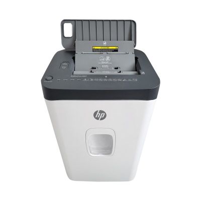 5. HP ONESHRED Auto 200CC Papiervernichter, Weiß und Grau