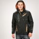 6. Geographgical Norway Royaute DB MEN 068 M WY1999H/GN/Schwarz / Orange Jacke