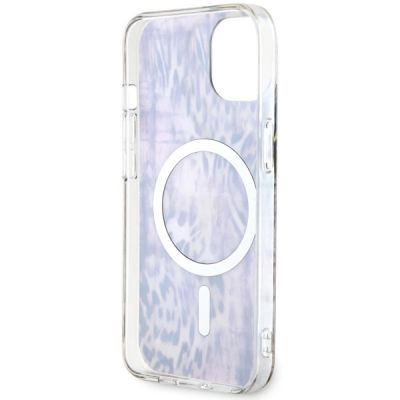 7. Guess Leopard MagSafe-Hülle für iPhone 14 – Rosa
