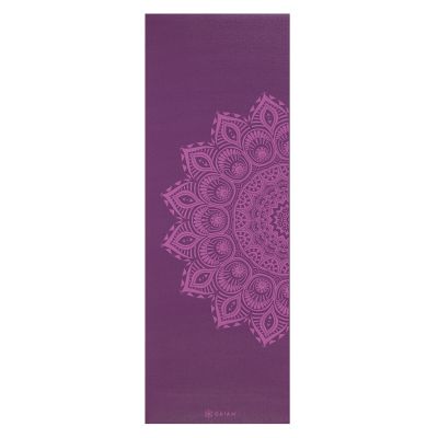Lila Mandala Yogamatte 6mm GAIAM 62202