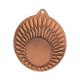 3. Bronzemedaille mit Platz für ein 25-mm-Emblem – Stahl