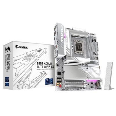 6. Gigabyte Z890 A ELITE WF7 ICE Mainboard