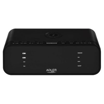 2. ADLER AD 1192b schwarzes Radiowecker