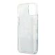 7. Guess GUHCP13SLFLSN iPhone 13 mini 5.4" grün/grüne Hardcase Flower Liquid Glitter