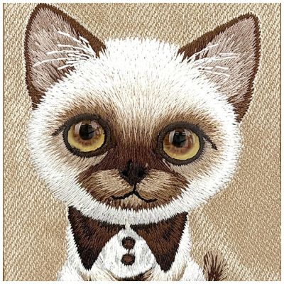 8. Nimmy Big Eyed Pet 2.0 Cat Hülle für iPhone 17 - Beige