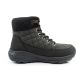 4. Lee Cooper Damen Winter-Wandersportschuhe, isoliert, schwarz, Öko-Leder
