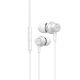 Aiwa ESTM-500WT Kopfhörer/Headset, kabelgebunden, In-Ear, Telefonieren/Musik, Weiß