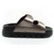 4. Lee Cooper Damenschuhe, Hausschuhe, silber, bequem, Plateau, modisch