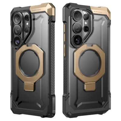 2. Supcase UB Grip Mag MagSafe Hülle für Samsung Galaxy S26 Ultra – Schwarz und Braun