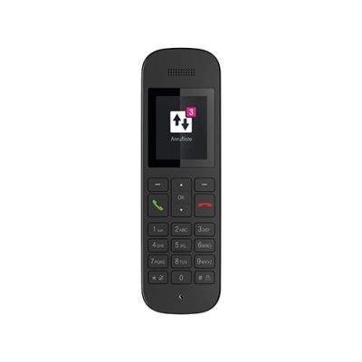 2. Telekom Sinus A12 Analog-/DECT-Telefon Schwarz