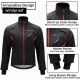 2. Rockbros Winter-Radjacke Schwarz 2XL
