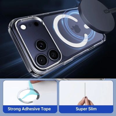 7. MagSafe Tech-Protect MMP-200 Magnetring für Handys – Weiß