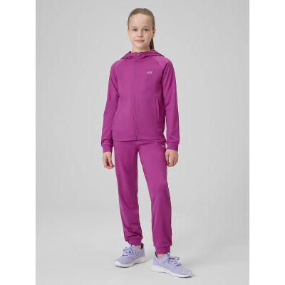 6. Sport-Jogginghose für Mädchen 4F 4FJRSS26TFTRF1458-53S