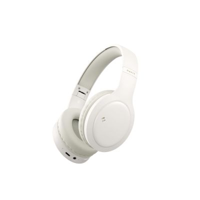 4. Havit H633BT Kabelloser On-Ear-Kopfhörer (Beige)
