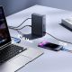 3. Baseus UnionJoy USB-C Dockingstation (2x HDMI 4K@60Hz, 1x DisplayPort 4K@60Hz, 3x USB-A 3.0, 2x USB-C 3.0, 2x USB-A 2.0, 1x RJ45 PD PC, 1x SD+TF, 1x 3,5-mm-Klinkenanschluss) – Grau