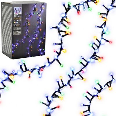 10. Weihnachtsbaumbeleuchtung, 710 LEDs, mehrfarbig/weiß