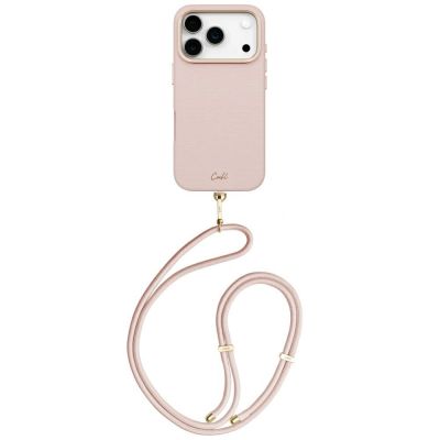Uniq Coehl Mirelle Magnetische Ladehülle für iPhone 17 Pro – Pink