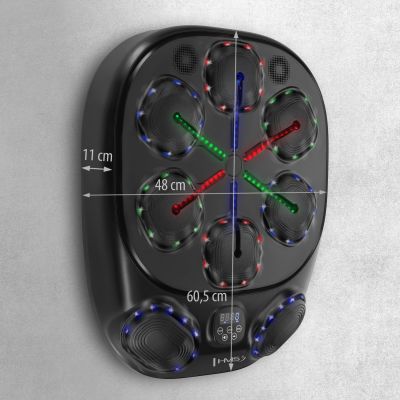 4. TB10 Elektronisches Bluetooth-Boxziel mit Musik und Handschuhen, 4000-mAh-HMS-Akku