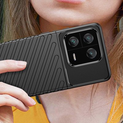 5. Thunder Case Hülle für Xiaomi 13 Pro Silikonhülle schwarz