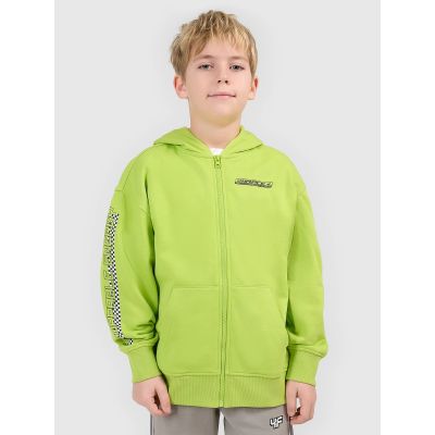 Jungen-Sweatjacke im Loose Fit mit Kapuze 4F 4FJRSS26TSWSM2817-45S