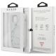 11. Guess Marble Case für iPhone 12 mini 5,4" - Weiß