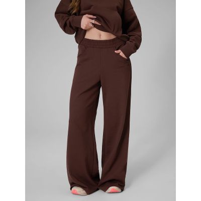 3. Damen-Jogginghose mit weitem Bein 4F 4FRSS26TTROF2011-80S