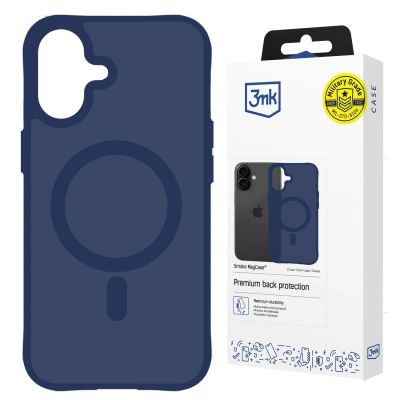 16. 3mk Smoke MagCase für iPhone 17 - Blau-Transparent