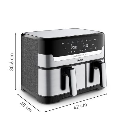 23. TEFAL DualEasy EY905D10 Heißluftfritteuse