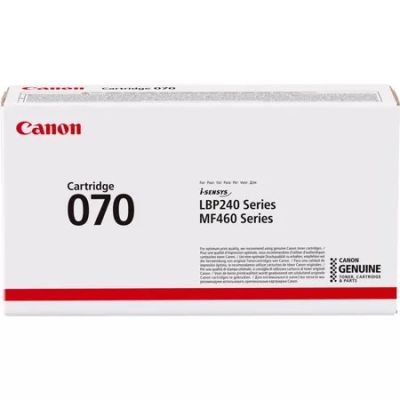 Canon 070 Tonerkartusche, 1 Stück, Original Schwarz