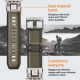 13. Spigen DuraPro Armor Strap für Apple Watch 44 / 45 / 46 / 49 mm - Grün