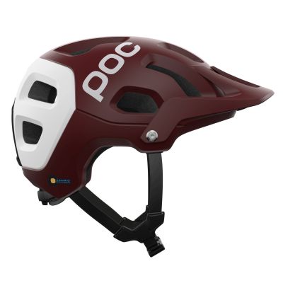 3. POC TECTAL RACE MIPS Fahrradhelm Garnet Red/Hydrogen White Matt (10580_8449)