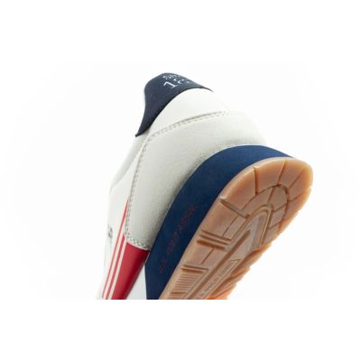 7. US Polo Assn Sportschuhe, Sneaker für Herren, modisch, bequem, weiß